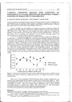 Variety, growing region and addition of exogenous xylanase influences digestible energy content of wheat fed to weaner pigs