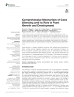 Comprehensive mechanism of gene silencing and its role in plant growth and development