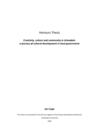 Creativity, culture and community in Armadale: A journey of cultural development in local government