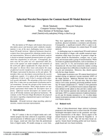 Spherical wavelet descriptors for Content-based 3D model retrieval