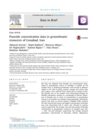 Fluoride concentration data in groundwater resources of Gonabad, Iran