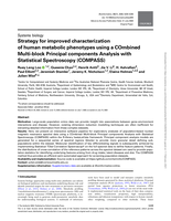 Strategy for improved characterization of human metabolic phenotypes using a COmbined Multi-block principal components analysis with statistical spectroscopy (COMPASS)