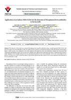 Application of an indirect MilA ELISA for the detection of Mycoplasma bovis antibodies in bovine milk