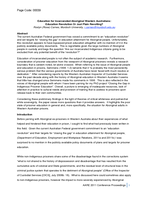Education for incarcerated Aboriginal Western Australians: Education revolution or just plain revolting?