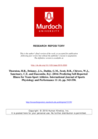 Predicting Self-Reported Illness for Professional Team-Sport Athletes
