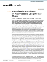 Cost-effective surveillance of invasive species using info-gap theory