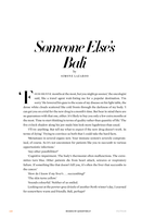 Someone elses Bali