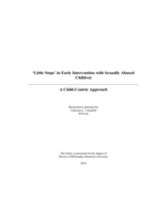 'Little Steps' in Early Intervention with Sexually Abused Children: A Child-Centric Approach