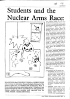 Students and the nuclear arms race
