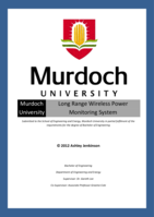 Long range wireless power monitoring system