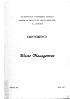 Development of solid and liquid waste data collection programme