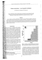 Future ecosystems - use of genetic resistance
