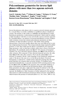 Polycontinuous geometries for inverse lipid phases with more than two aqueous network domains