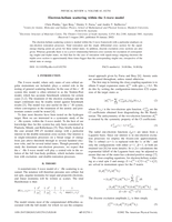 Electron-helium scattering within the S-wave model