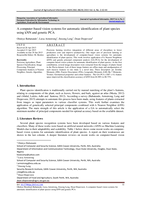 A computer based vision systems for automatic identification of plant species using kNN and genetic PCA.