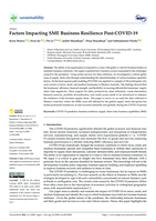 Factors impacting SME business resilience post-COVID-19