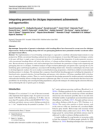 Integrating genomics for chickpea improvement: Achievements and opportunities
