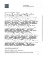 Genome-wide association study of circulating interleukin 6 levels identifies novel loci