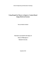 Using rough set theory to improve content based image retrieval system