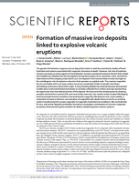 Formation of massive iron deposits linked to explosive volcanic eruptions