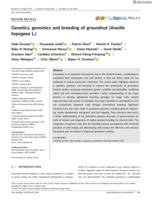 Genetics, genomics and breeding of groundnut ( Arachis hypogaea L.)