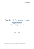 Gendered perspectives of aggression: A Q methodological approach