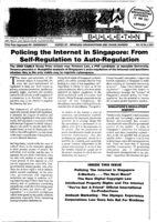 The internet in Singapore: From Self-regulation to Auto-regulation