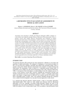 A retrospective evaluation of assessment in physical education