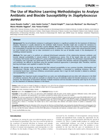 The use of machine learning methodologies to analyse antibiotic and biocide susceptibility in Staphylococcus aureus