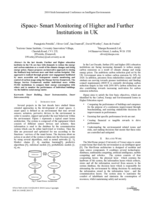iSpace- smart monitoring of higher and further institutions in UK