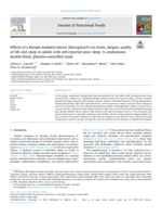 Effects of a Bacopa monnieri extract (Bacognize®) on stress, fatigue, quality of life and sleep in adults with self-reported poor sleep: A randomised, double-blind, placebo-controlled study