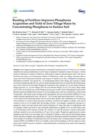 Banding of fertilizer improves phosphorus acquisition and yield of zero tillage maize by concentrating phosphorus in surface soil