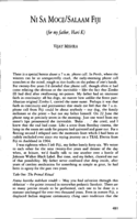 Ni Sa Moce/Salaam Fiji (for My Father, Hari K)