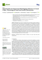 Opportunities for improving waterlogging tolerance in cereal crops—Physiological traits and genetic mechanisms