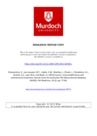 Cancer, immunodeficiency and antiretroviral treatment: Results from the Australian HIV Observational Database (AHOD)