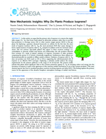 New Mechanistic Insights: Why Do Plants Produce Isoprene?