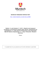 Spatial and temporal variability of multimetric health index scores: implications for management