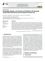Knowledge, attitudes, and practices of 50 patients with surgically treated cystic echinococcosis from Basrah Province, Iraq