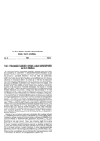 The strange career of William Beresford