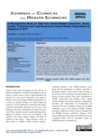 A retrospective study on data from Animal-related complaints, abuse, cruelty, trafficking and trade received by Animal Welfare organizations in Singapore in 2016