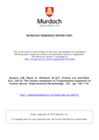 The innate resistance of Trypanosoma copemani to human serum