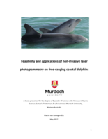 Feasibility and applications of non-invasive laser photogrammetry on free-ranging coastal dolphins