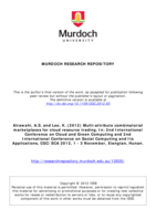 Multi-attribute combinatorial marketplaces for cloud resource trading