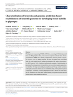 Characterization of heterosis and genomic prediction‐based establishment of heterotic patterns for developing better hybrids in pigeonpea