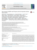 Rare variants in SQSTM1 and VCP genes and risk of sporadic inclusion body myositis