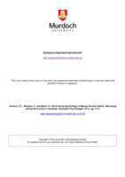 Social psychology of Making Poverty History: Motivating anti-poverty action in Australia