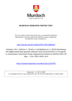 Developing the ZigBee based data payload coding for data communication in microgrids