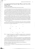 Sourcing cereal feed grains for pigs: What are the views of the supply chain?