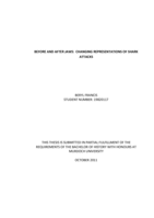 Before and after Jaws: Changing representations of shark attacks