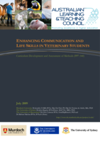 Enhancing communication and life skills in veterinary students: curriculum development and assessment of methods (PPT-340)